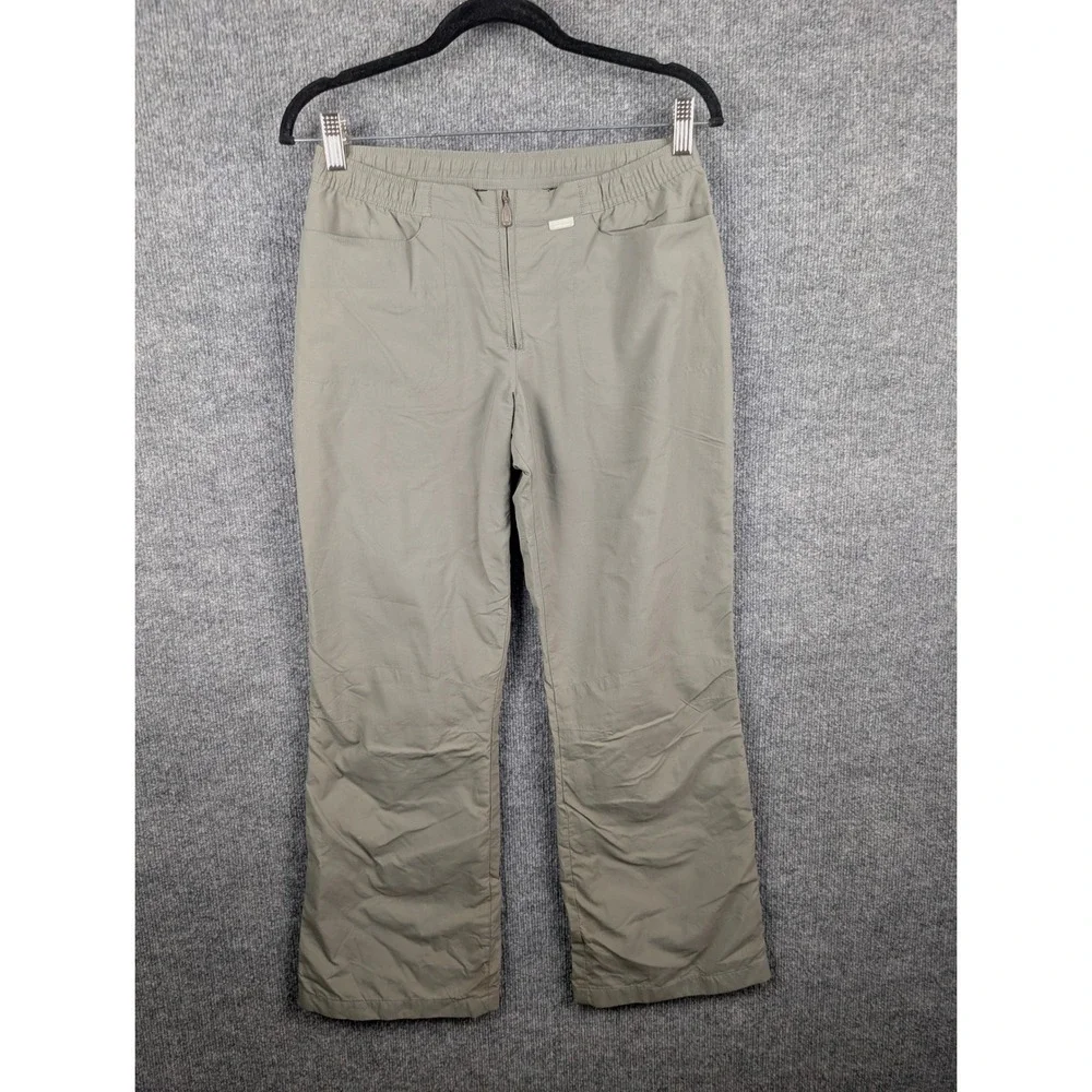 Baon Active Mens Nylon Hiking Pants Olive Green Size S Utility Outdoor